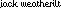 jack weatherilt